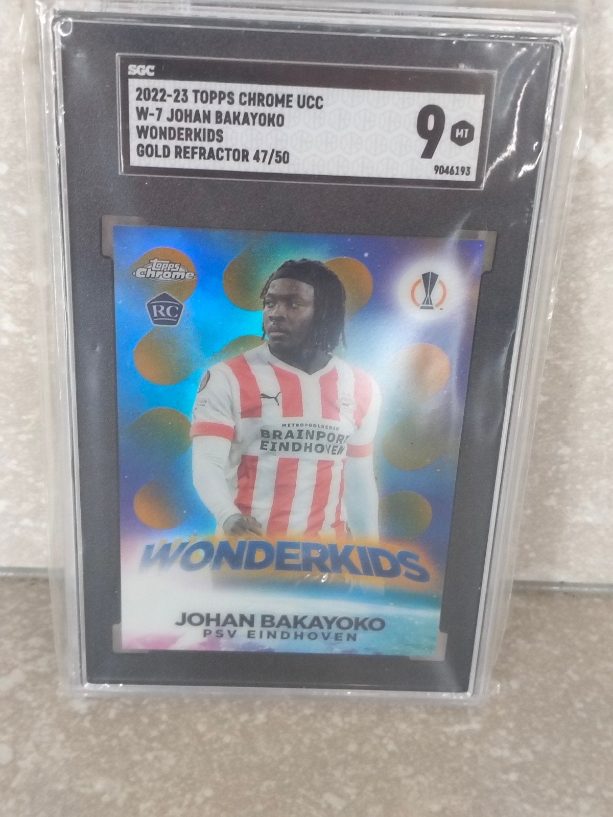 Topps Johan Bakayoko PSV Graded genummerd, Verzamelen, Ophalen of Verzenden