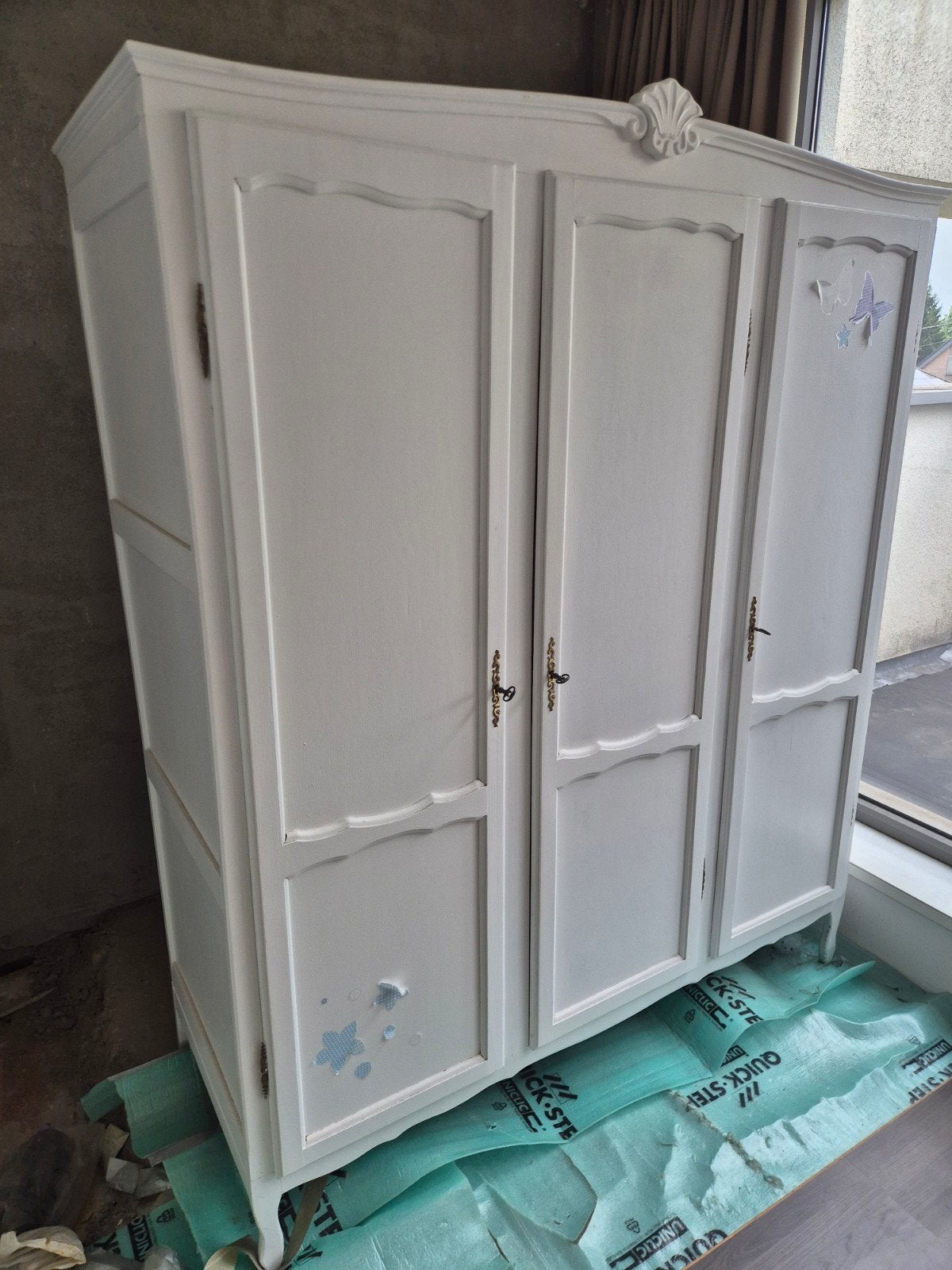 Mooie kleerkast, Ophalen, Met deur(en), Gebruikt, 150 tot 200 cm