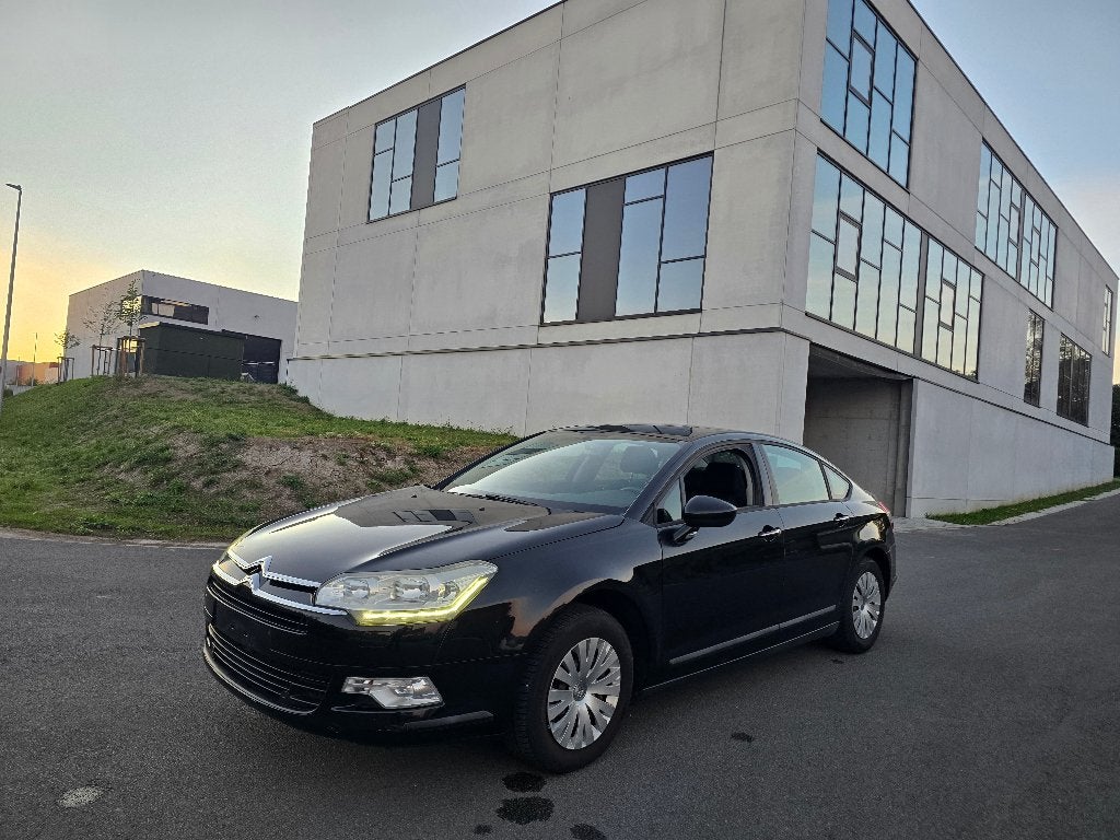 Citroen C5 1.6i - AUTOMAAT - 175dKM -09/2012 - 1ste Eigenaar, Stof, Zwart, Zwart, Bedrijf