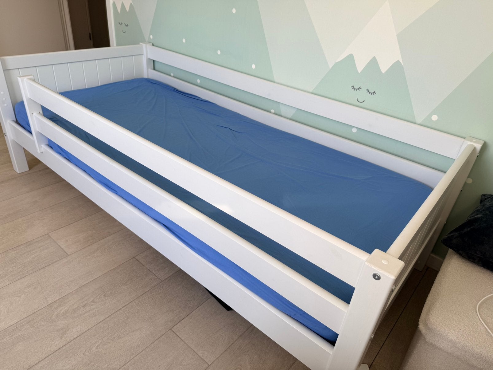 Kinderbed 90x200cm, 85 tot 100 cm, Zo goed als nieuw, 180 cm of meer, Ophalen