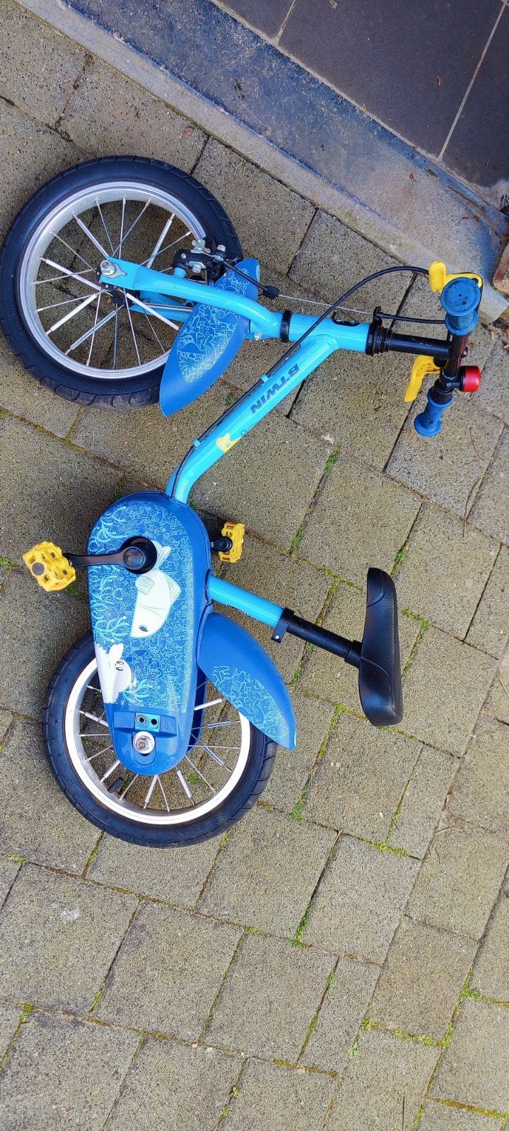 Starters fiets - zijwieltjes ontbreken, Frein sur jante, Enlèvement, Utilisé, B'twin