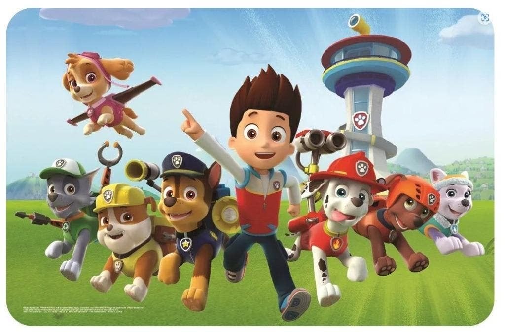 Paw Patrol Placemat / Onderlegger - Diverse uitvoeringen, Enlèvement ou Envoi, Neuf