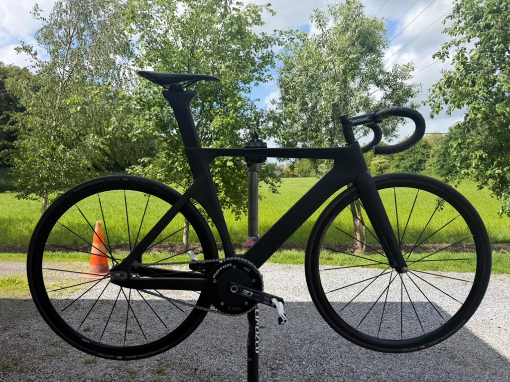 Vélo de piste en carbone en parfait état, Enlèvement, Comme neuf