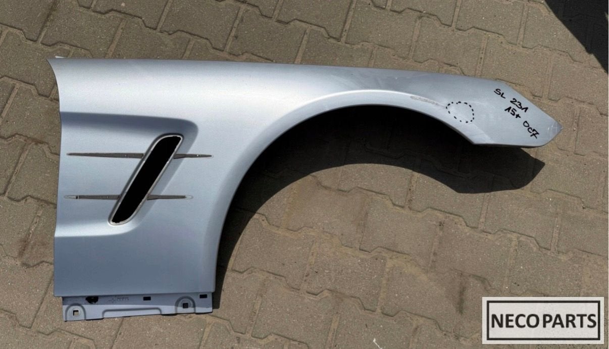 MERCEDES SL W231 SPATBORD ZIJSCHERM RECHTS ORIGINEEL, Gebruikt, Ophalen of Verzenden, Achter, -