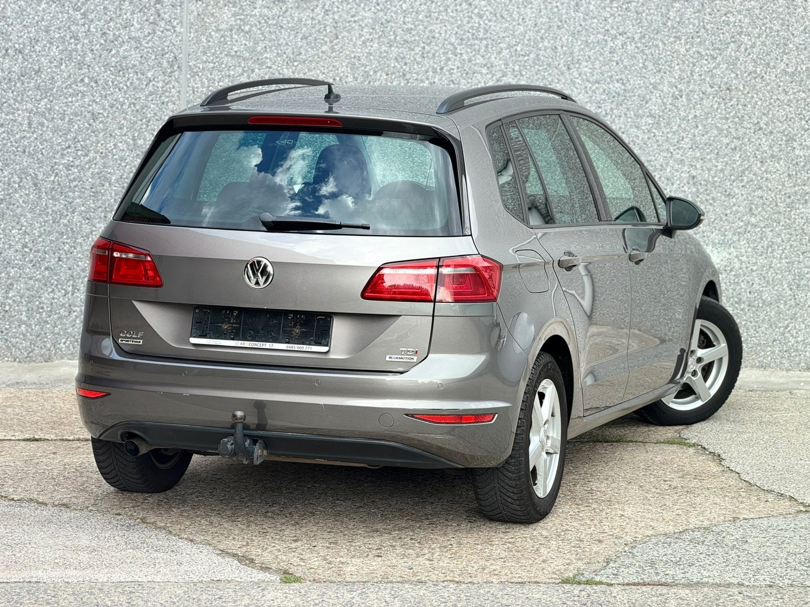 Volkswagen Golf Sportsvan 1.6 Diesel 11/2014 EURO 6, Bluetooth, Argent ou Gris, Achat, Euro 6