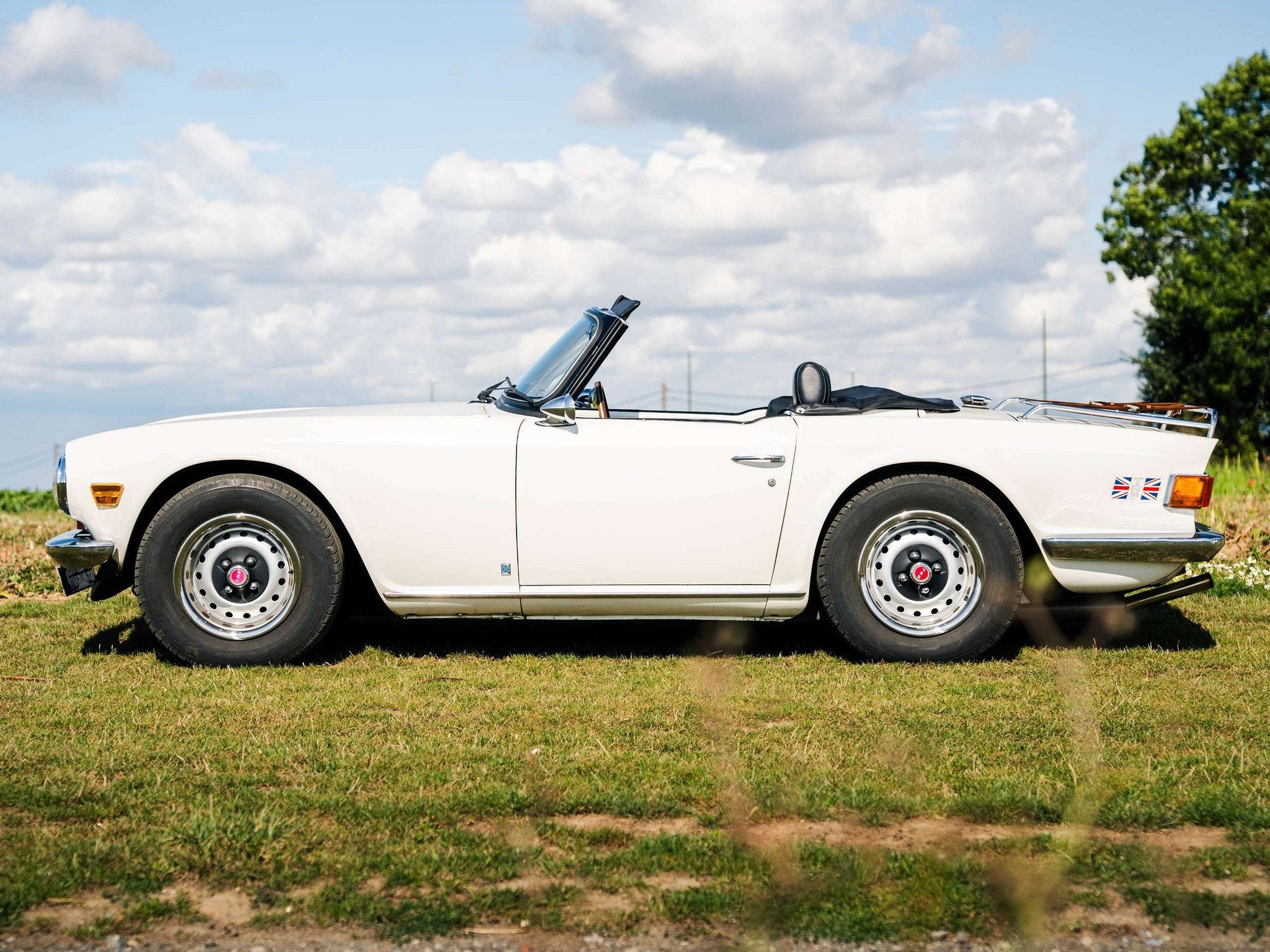 Triumph TR6 Carburator SU - 125 CV - renovated (bj 1973), 2500 cc, 105 pk, Zwart, Triumph