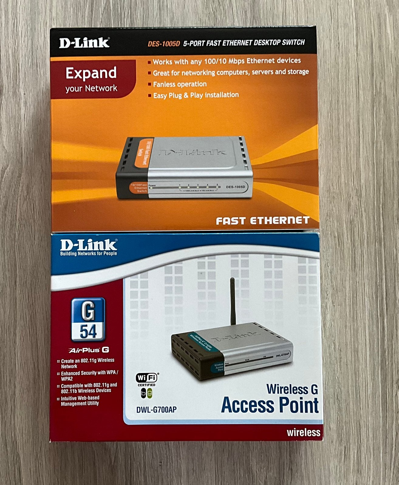 Kit commutateur + point d'accès D-Link, Informatique & Logiciels, Points d'accès, Utilisé, Enlèvement ou Envoi