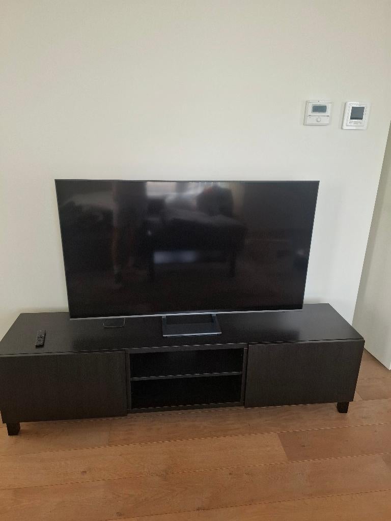 Samsung QLED 55 inch, Audio, Tv en Foto, Televisies, Zo goed als nieuw, QLED, 100 cm of meer, 4k (UHD), Samsung, 100 Hz, Smart TV