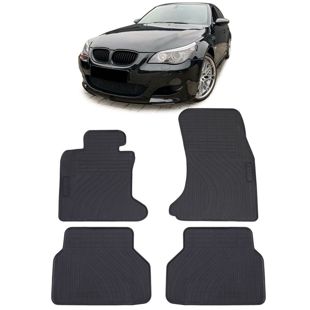 Premium Rubber Automatten Zwart Voor BMW 5 Serie E60 & E61, Verzenden