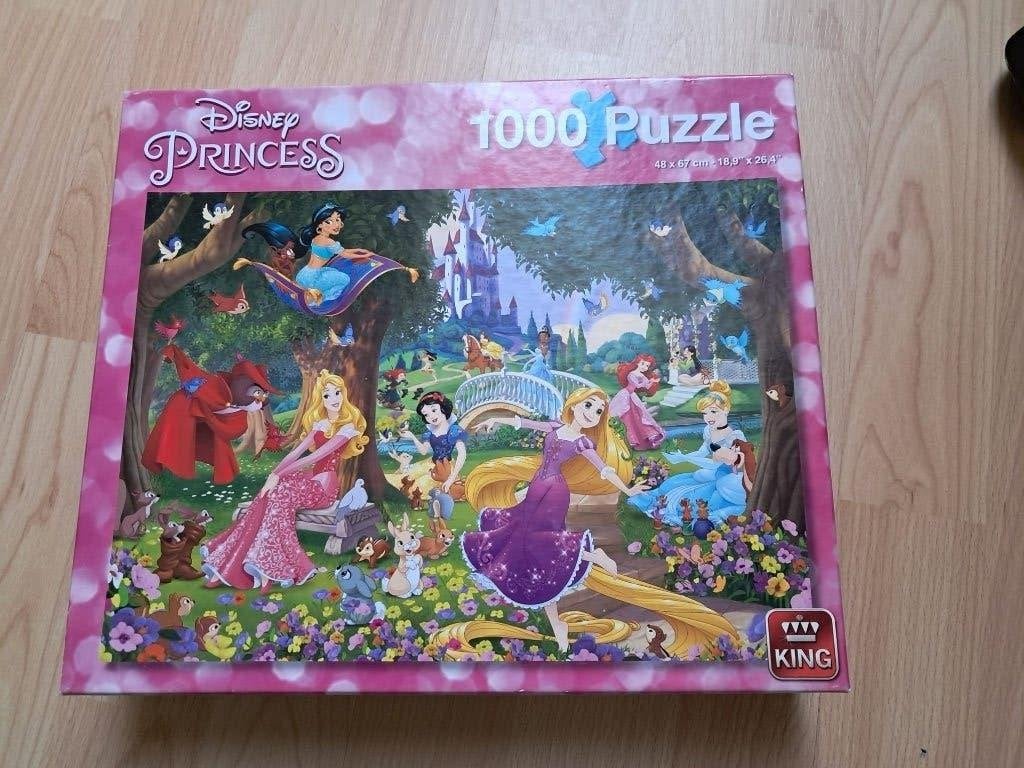 puzzel van 1000 stukjes, Hobby en Vrije tijd, Ophalen, 500 t/m 1500 stukjes, Gebruikt, Legpuzzel