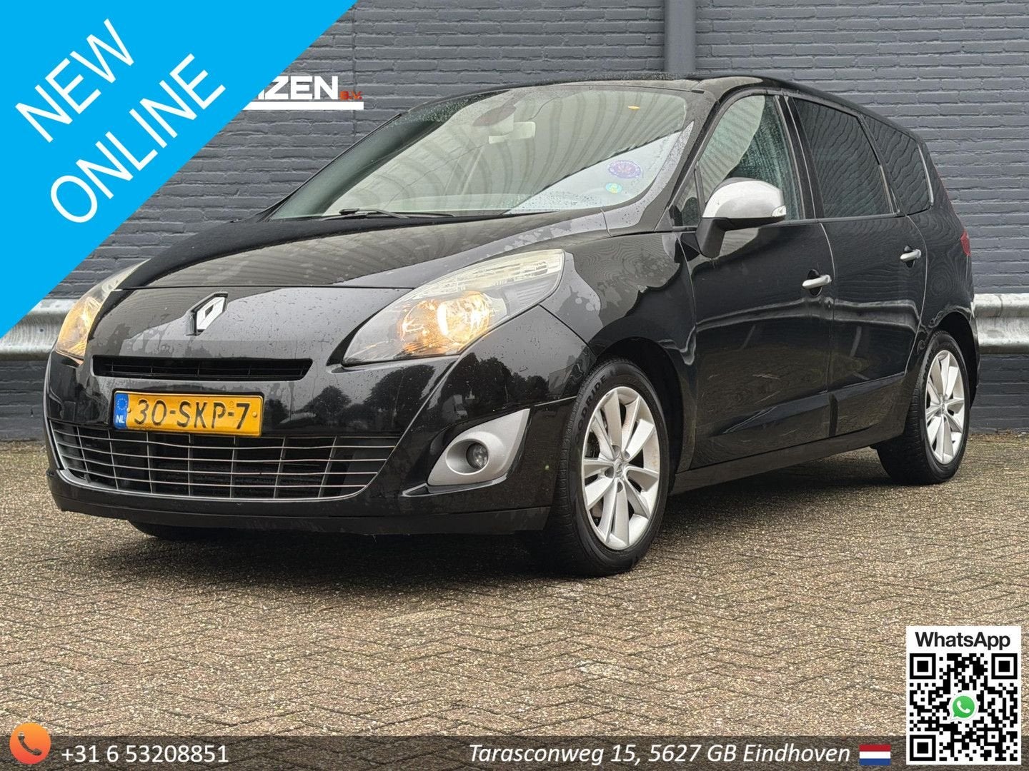 Renault Grand Scenic 1.6 dCi Parisiènne 7p. | Pano | Climate, Auto's, Monovolume, Zwart, Electronic Stability Program (ESP), Zwart