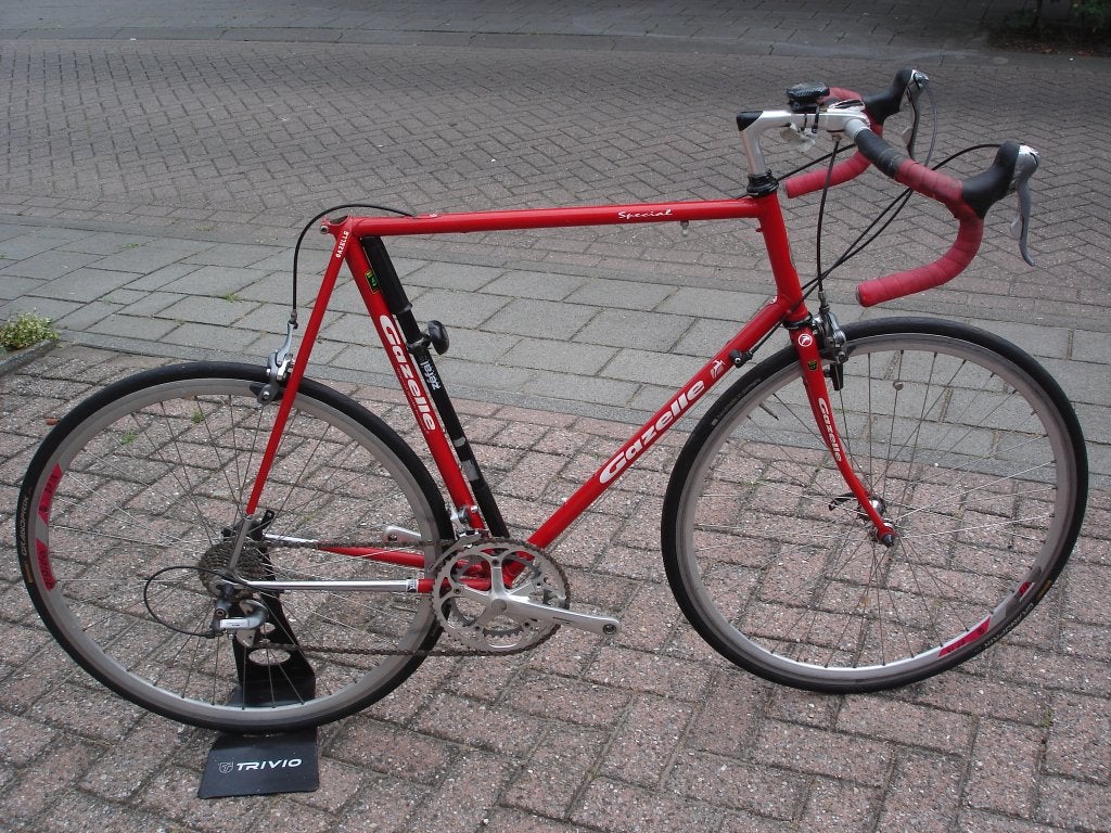 Gazelle Champion Mondial Special Shimano 600 vintage, Ophalen, Jaren '60 of nieuwer, Velgrem, 59 cm of meer