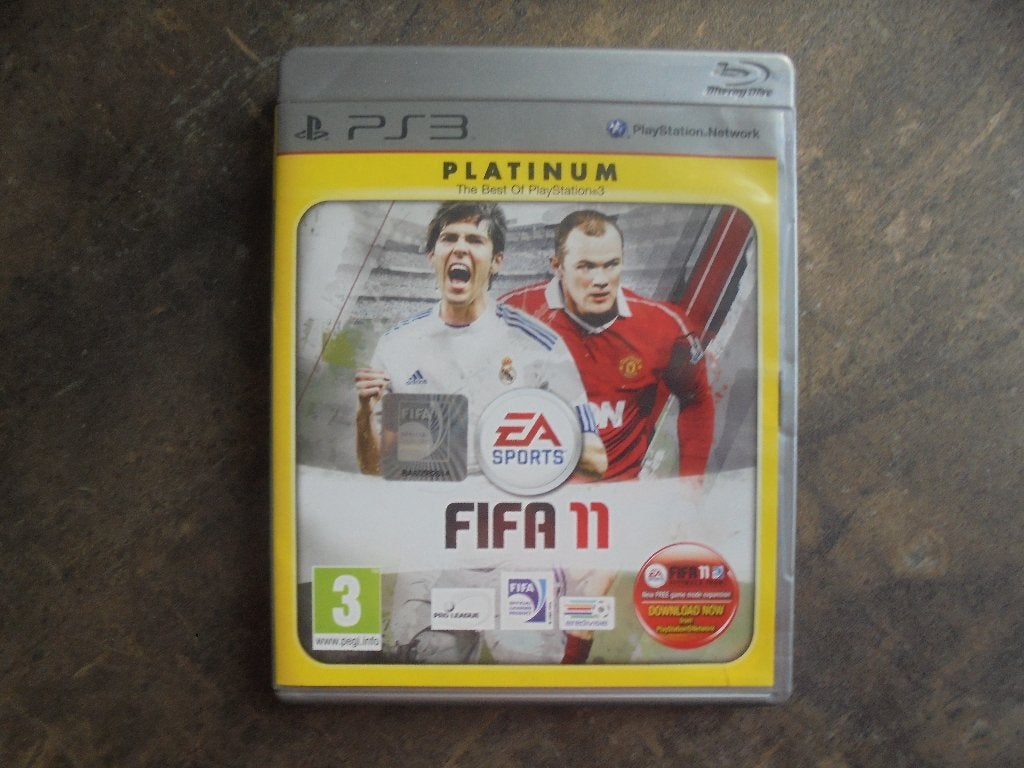 FIFA 11 voor PS3 (zie foto's), Consoles de jeu & Jeux vidéo, Enlèvement ou Envoi, Utilisé, À partir de 3 ans, 3 joueurs ou plus