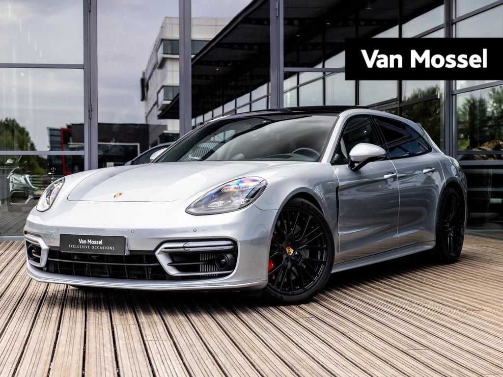 Porsche Panamera Sport Turismo 2.9 4S E-Hybrid, Autos, Porsche, Cuir, Argent ou Gris, Hybride rechargeable, Noir