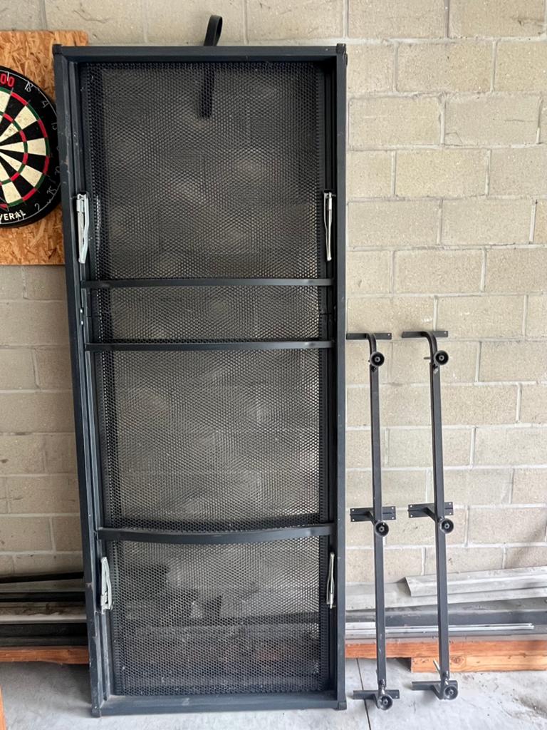 2 auping spiraalbodems met poten - 160 cm, Huis en Inrichting, Slaapkamer | Bedden, Ophalen, Zwart, 80 cm, 200 cm