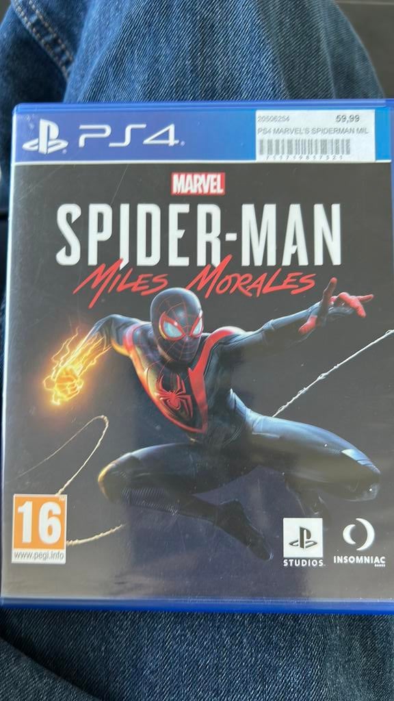 Spider-Man: Miles Morales, Games en Spelcomputers, Games | Sony PlayStation 4, 1 speler, Eén computer, Ophalen of Verzenden, Zo goed als nieuw