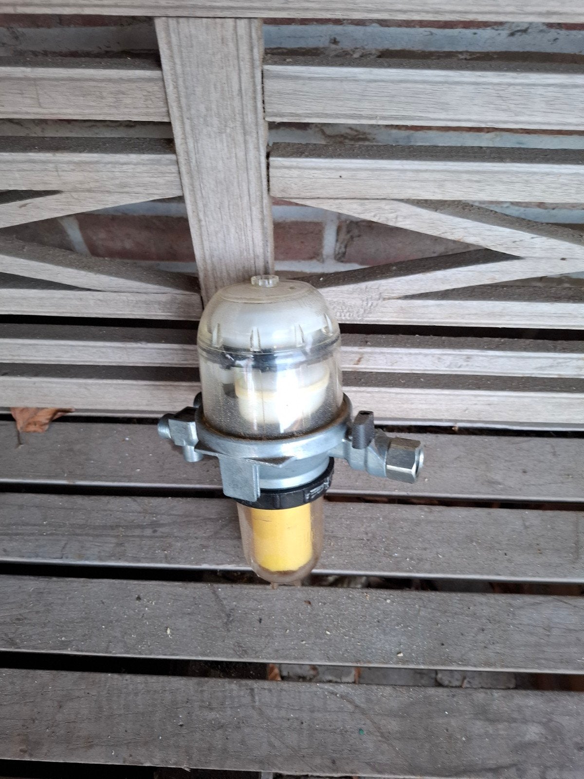 filter chauffage mazout, Enlèvement