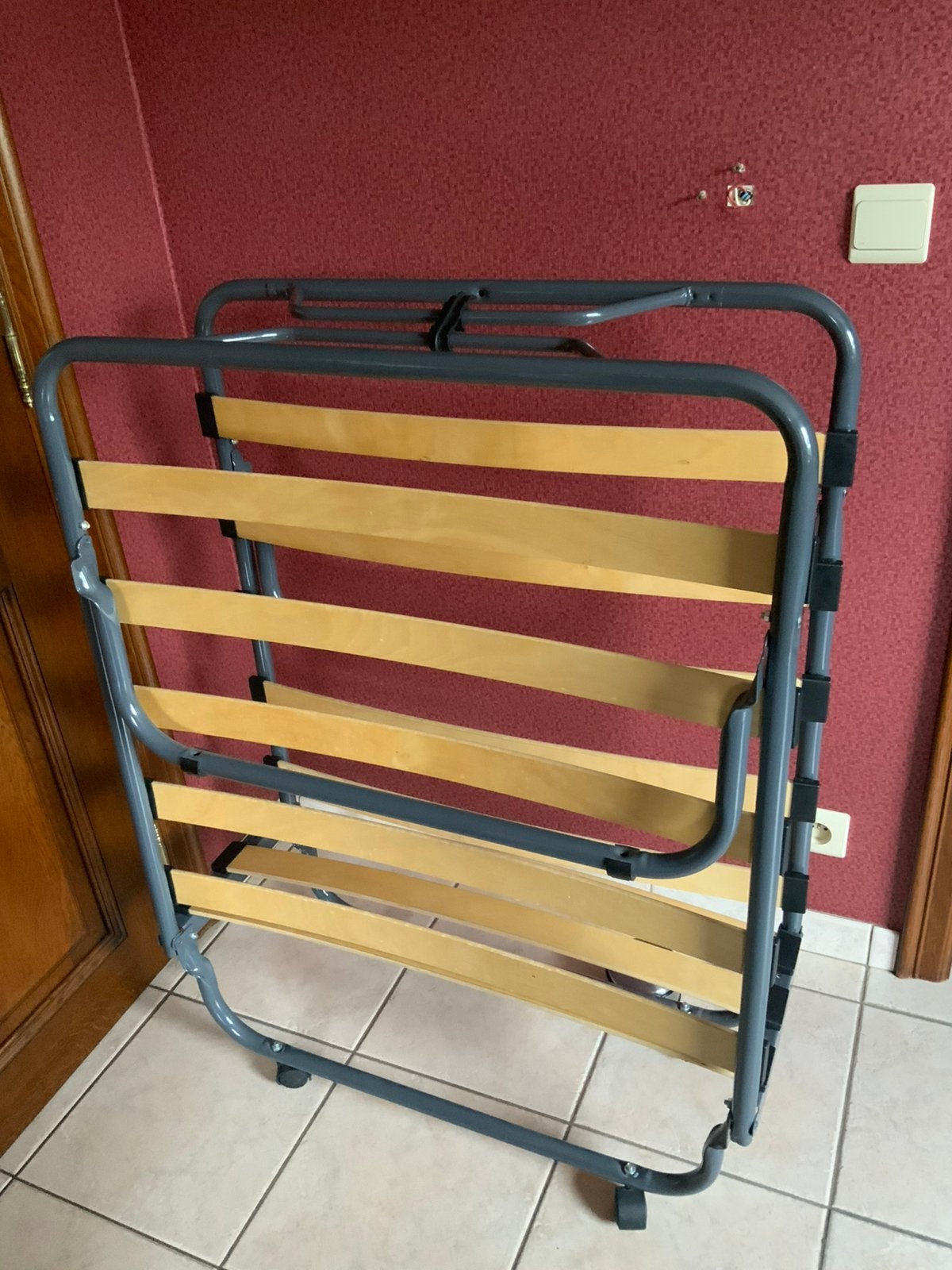 Lit d'appoint pliable pour 1 personne, 190 cm ou moins, Une personne, Comme neuf, Enlèvement