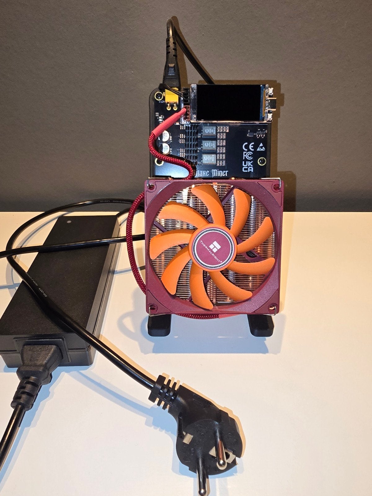 NerdQAxe Rev6.1 6Th Full copper., Computers en Software, Ophalen, Zo goed als nieuw