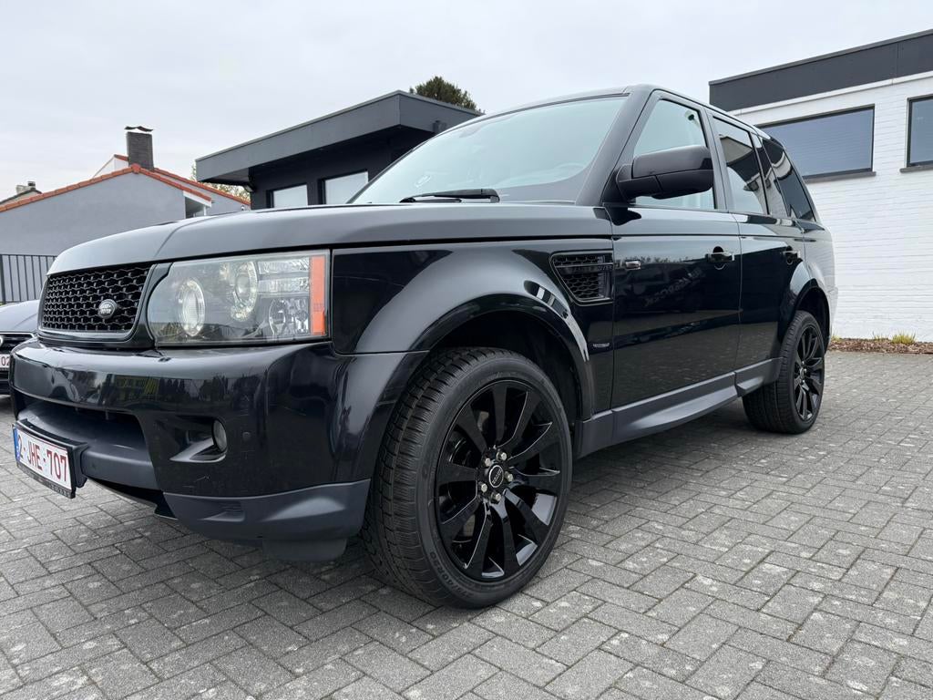 LAND ROVER RANGE ROVER SPORT 3.0 SDV6 20" AUTOBIOGRAPHY CT, Auto's, Automaat, 2993 cc, Bi-Xenon koplampen, Zwart