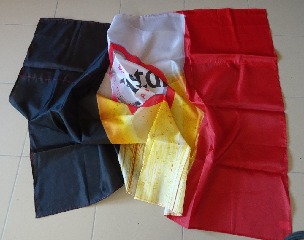 Supporter materiaal Rode Duivels / vlag, Verzamelen, Ophalen, Nieuw