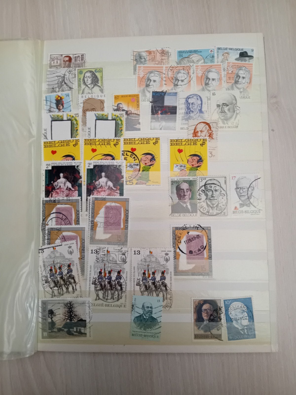Lot Belgische postzegels gestempeld lot 19A, Postzegels en Munten, Postzegels | Volle albums en Verzamelingen, Verzenden