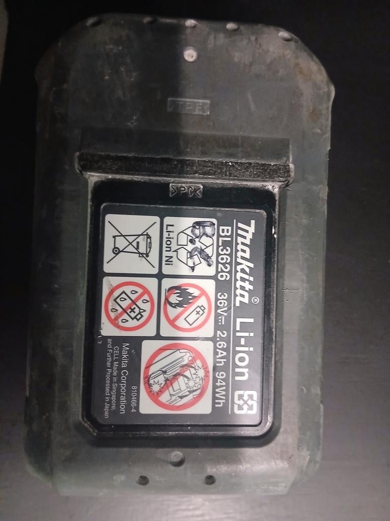 Batterij Makita 36v, Doe-het-zelf en Bouw, Ophalen of Verzenden