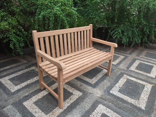nieuwe tuinbank in teak, Ophalen, Nieuw, Hout