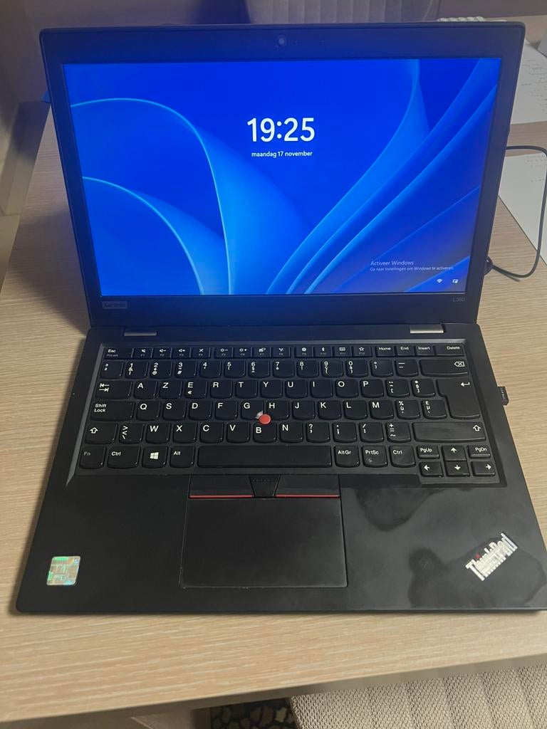 Lenovo ThinkPad L380 avec chargeur - 8 Go de RAM - SSD, Enlèvement, Comme neuf, SSD