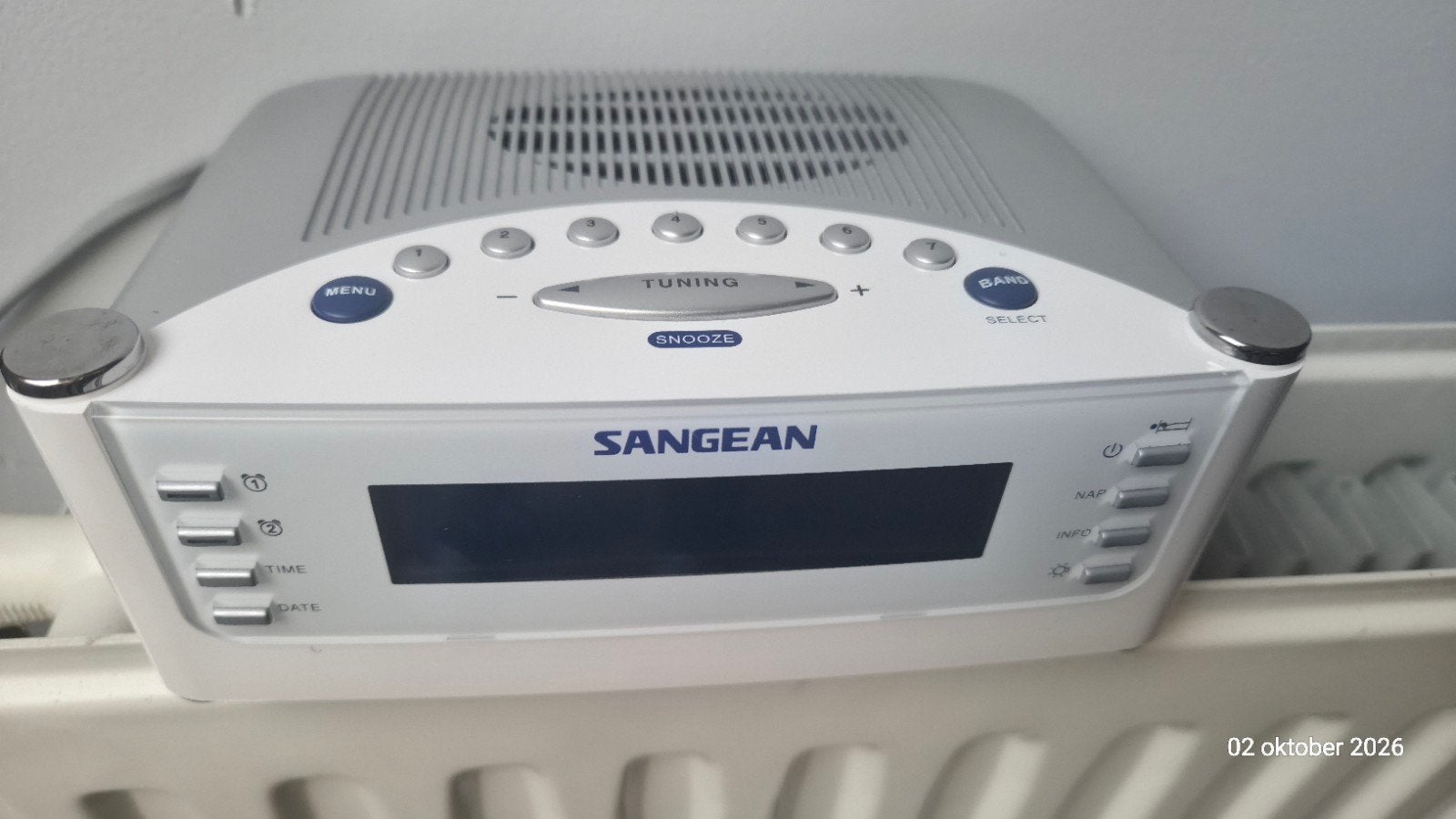 perfecte sangean wekkerradio, Enlèvement, Comme neuf, Digital
