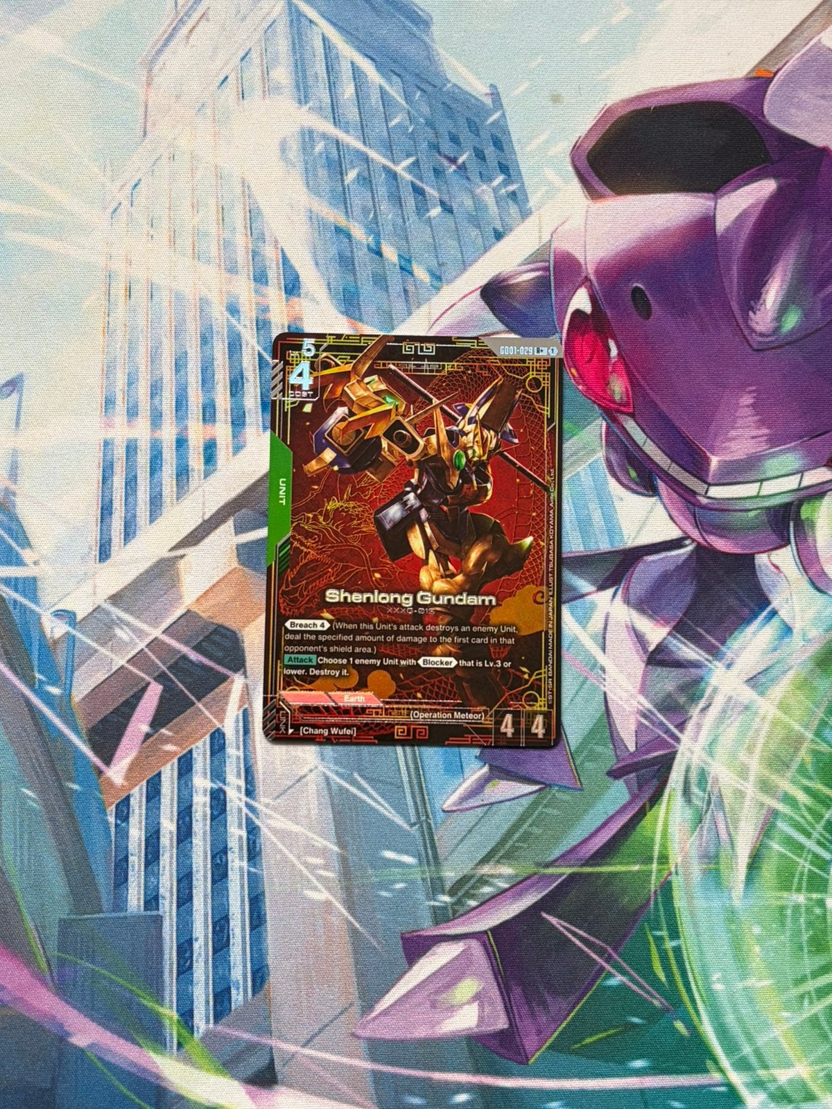 Shenlong Gundam R+ GD01-023 Newtype Rising Gundam Card Game, Hobby en Vrije tijd, Ophalen of Verzenden