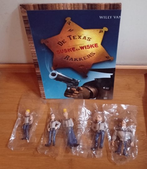 "Suske en Wiske" bordspel met 5 figuurtjes NIEUW (2009), Hobby en Vrije tijd, Ophalen of Verzenden, Nieuw