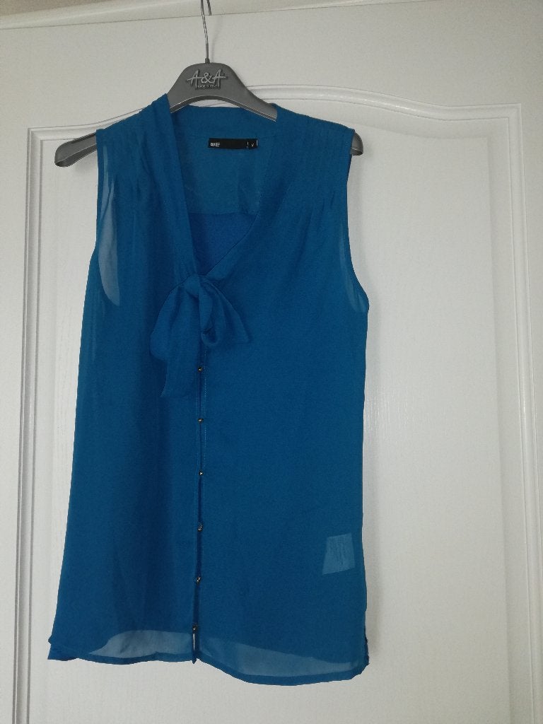 Blouse medium, Kleding | Dames, Maat 38/40 (M), Blauw, WE, Ophalen of Verzenden