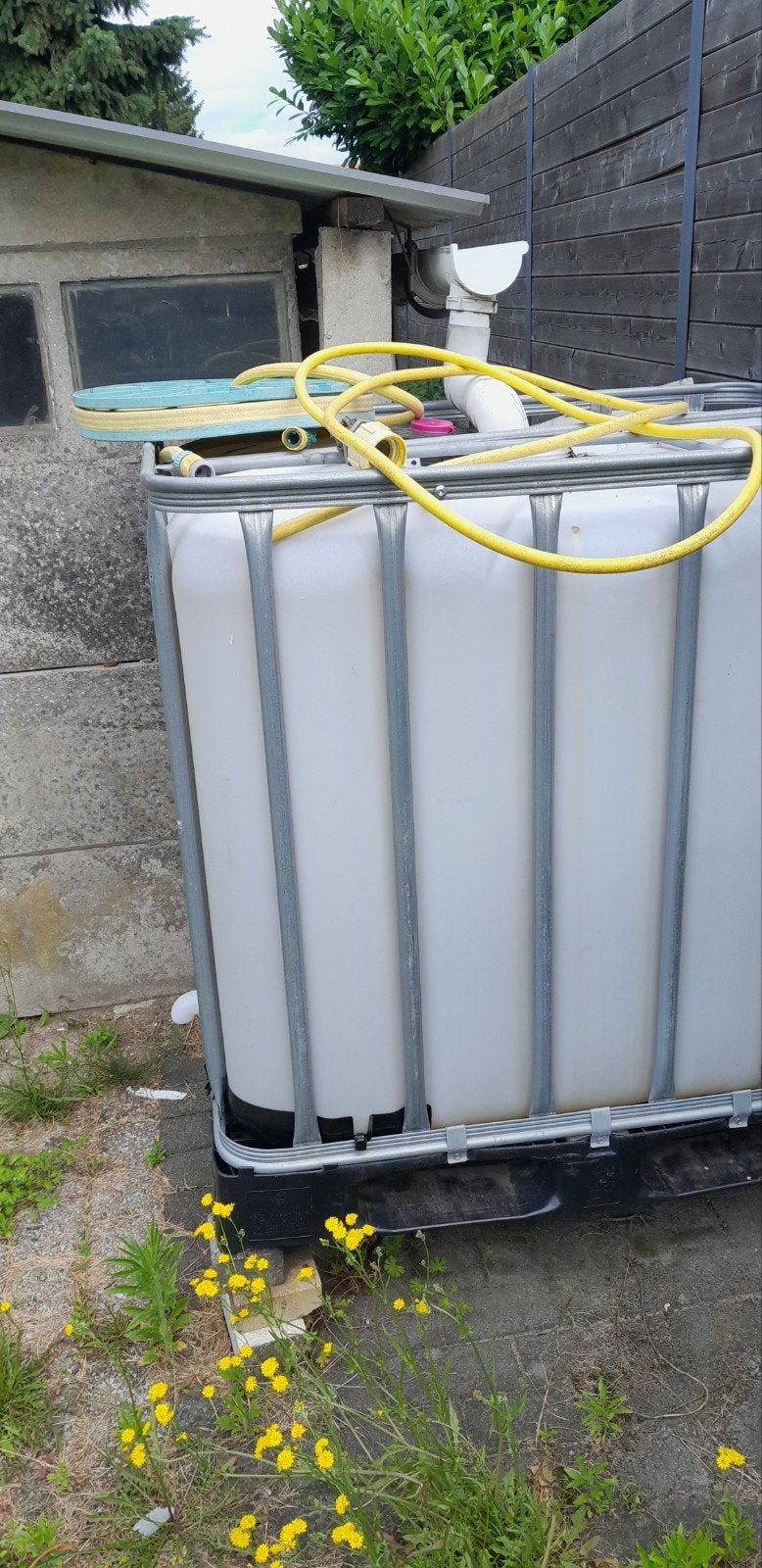 Regenwaterreservoirs van 1000 l, Tuin en Terras, Ophalen