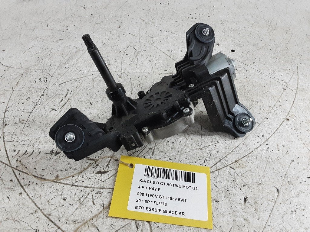 MOTEUR ESSUIE-GLACE ARRIÈRE Kia Ceed (CDB5 / CDBB), Kia, Info@kia.de, Utilisé, Theodor-Heuss-Allee 11
60486  Frankfurt am Main, DE