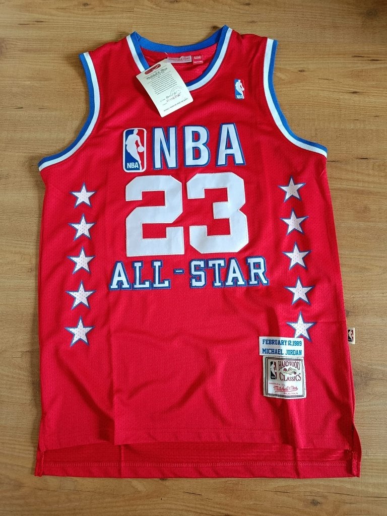 Mitchell & Ness Michael Jordan 1989 All-Star Jersey – Maat M, Ophalen of Verzenden, Nieuw, Kleding
