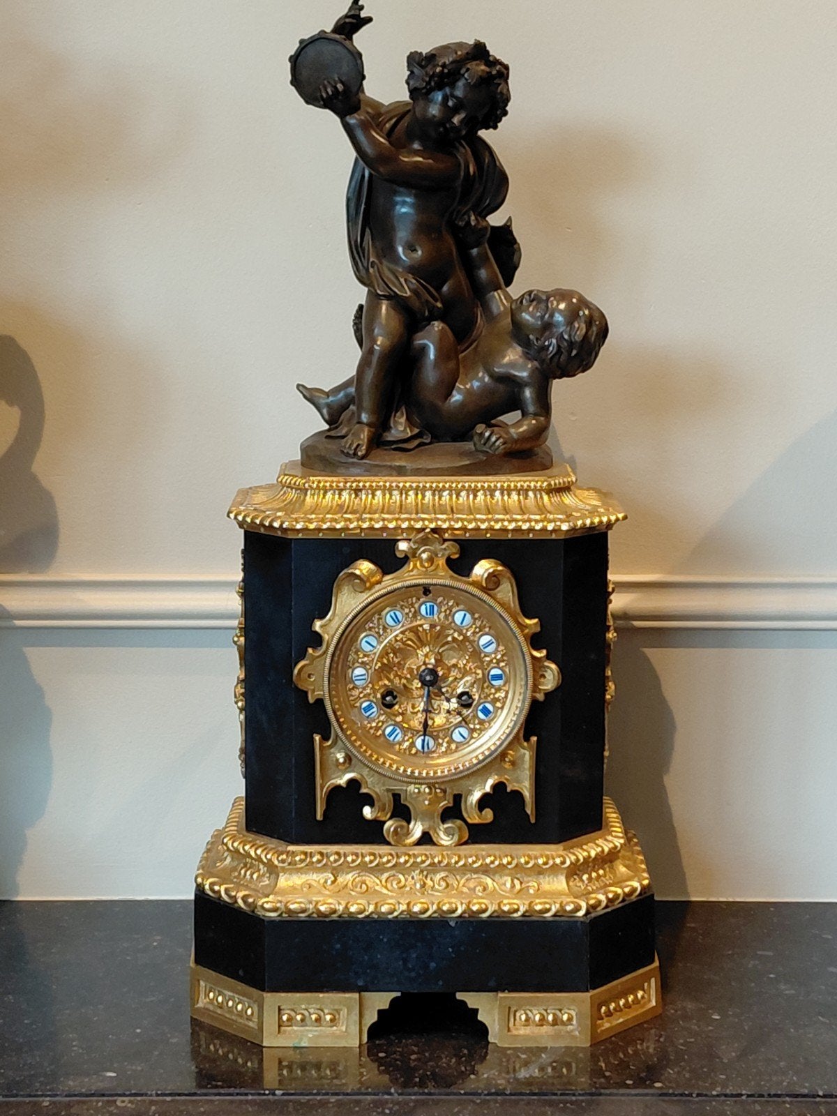 biezonder mooi antieke Franse pendule, Antiek en Kunst, Ophalen