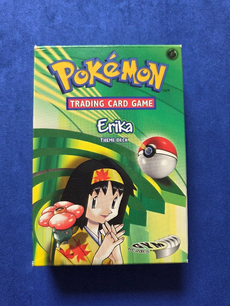 Pokemon Erika Theme Deck Gym Heroes – Lege doos, Hobby en Vrije tijd, Verzamelkaartspellen | Pokémon, Ophalen of Verzenden, Gebruikt