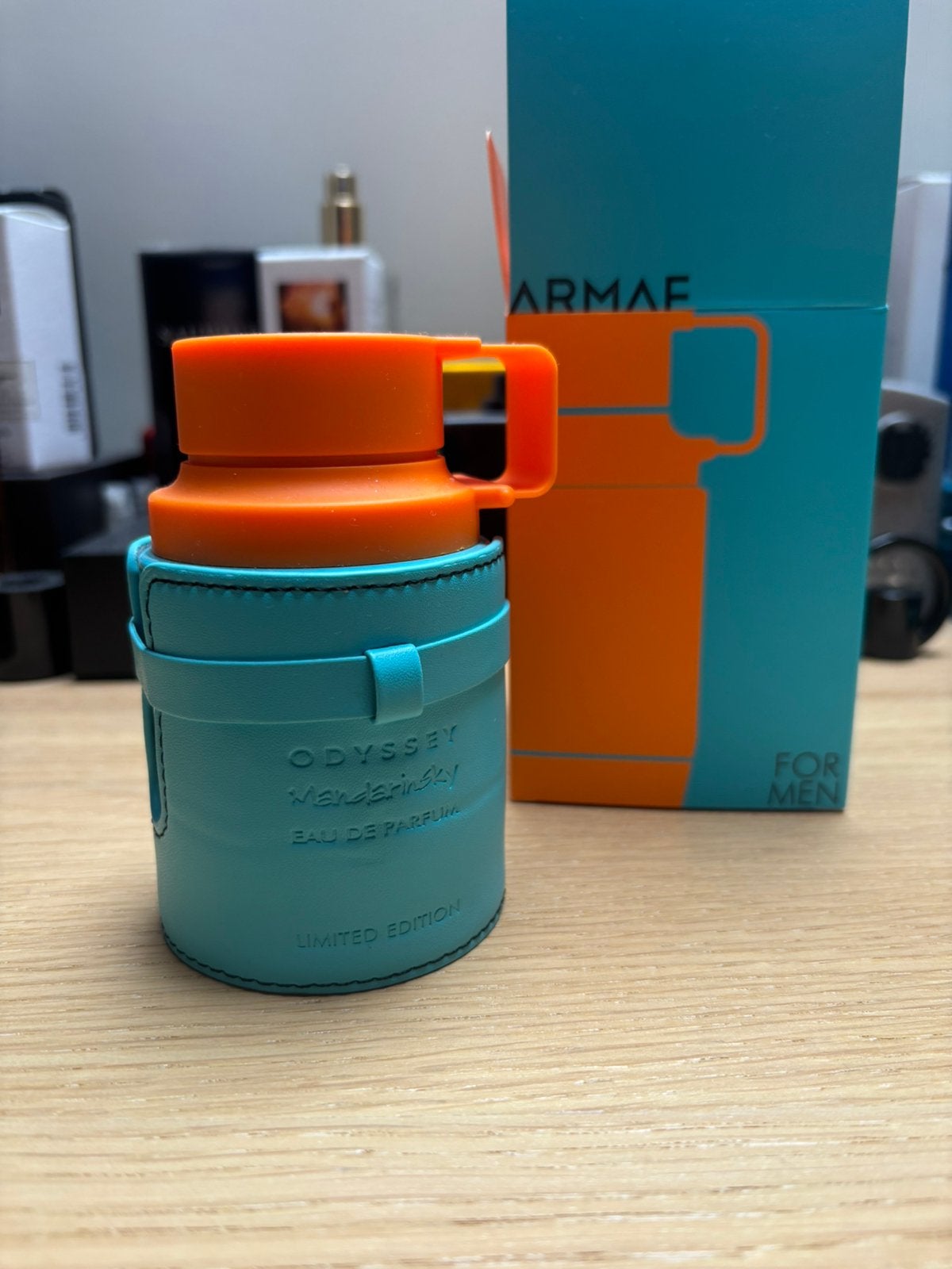 Armaf Odyssey Mandarin Sky EDP, Ophalen, Zo goed als nieuw, Parfumfles, Gevuld