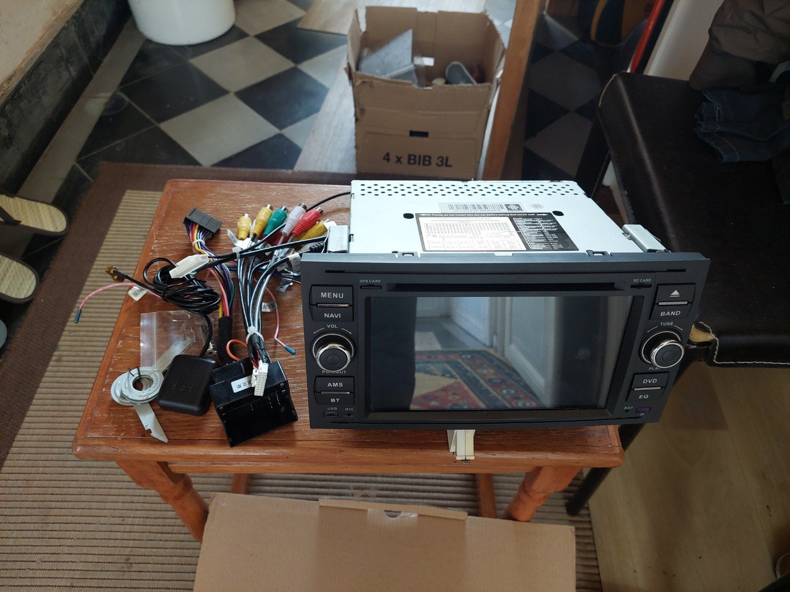 nieuw radio cd GPS camera ford alles op de fotos nieuw, Auto diversen, Autoradio's, Ophalen