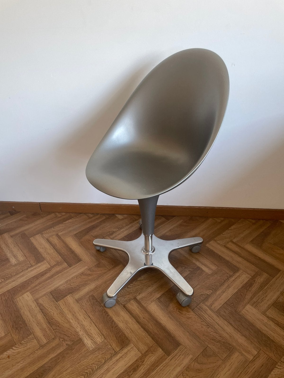 Magis Bombo office chair silver, Enlèvement, Utilisé, Gris, Chaise de bureau