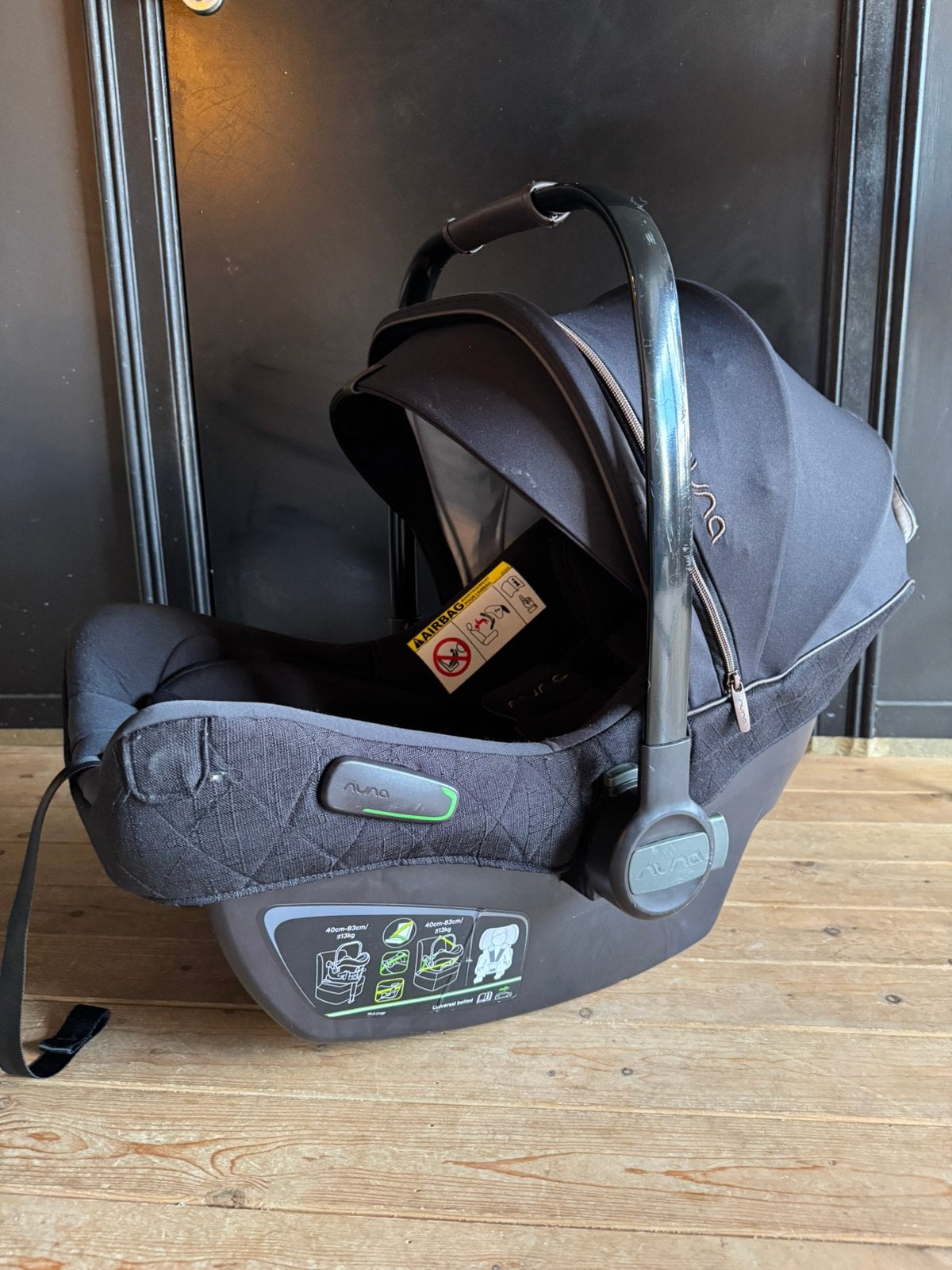 Nuna Pipa limited edition collectie Riveted, Ophalen, Gebruikt, Overige merken