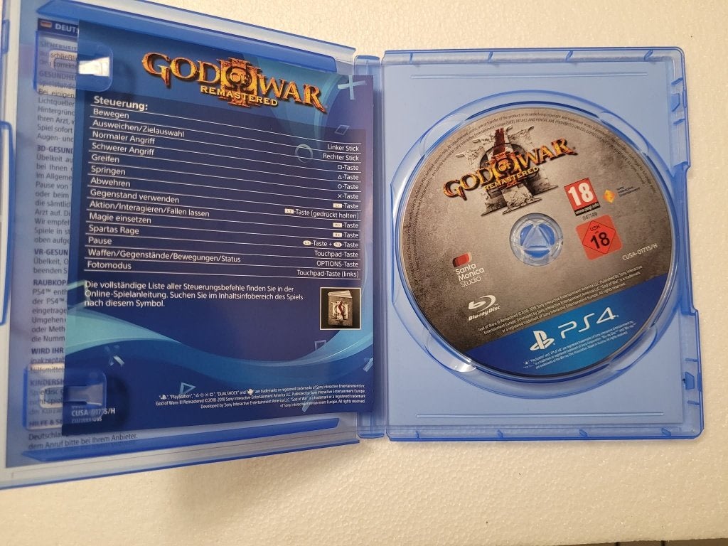 God of War III Remastered sur PlayStation 4 – EO, 1 joueur, Enlèvement ou Envoi, Neuf