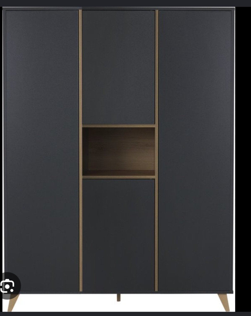 Armoire Quax loft gris anthracite, Enlèvement