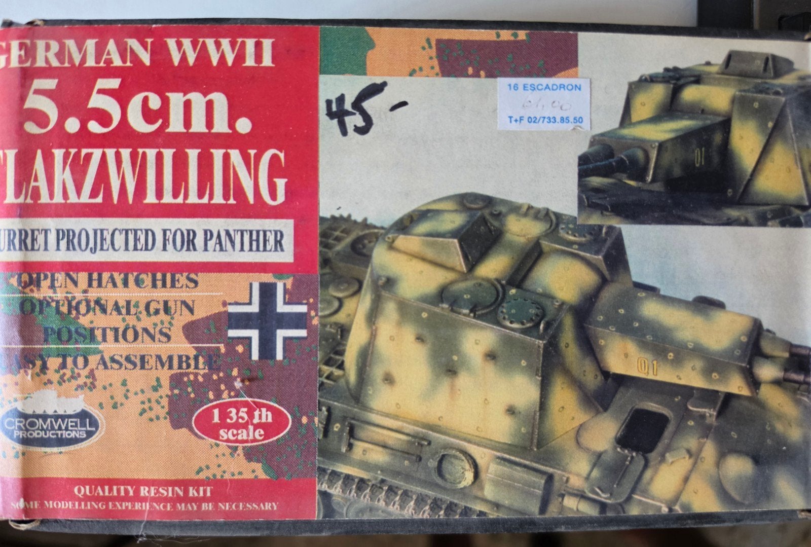Kit amélioration Cromwell. Flalzwilling., Autres marques, Tank, Enlèvement ou Envoi, Comme neuf