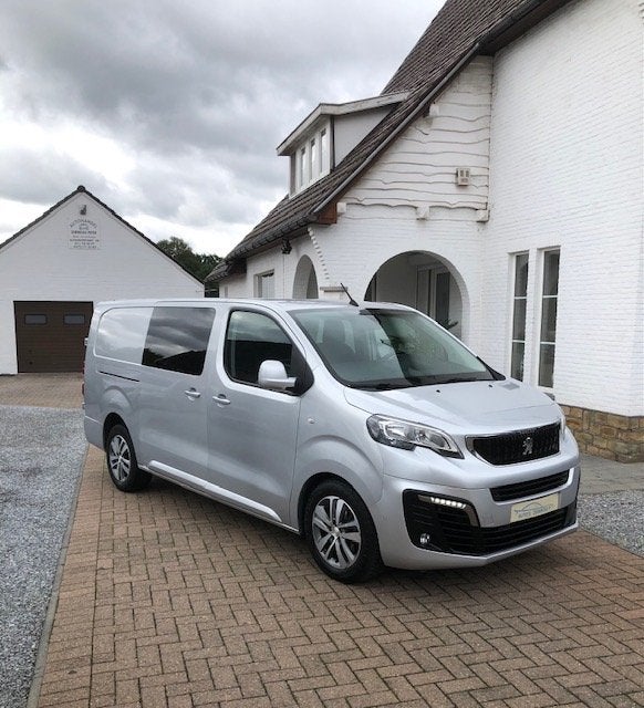 Peugeot Expert 2.0 BlueHdi Dub.Cab  AUTOMAAT 180Pk Combi, Auto's, Automaat, Euro 6, Bedrijf, Diesel
