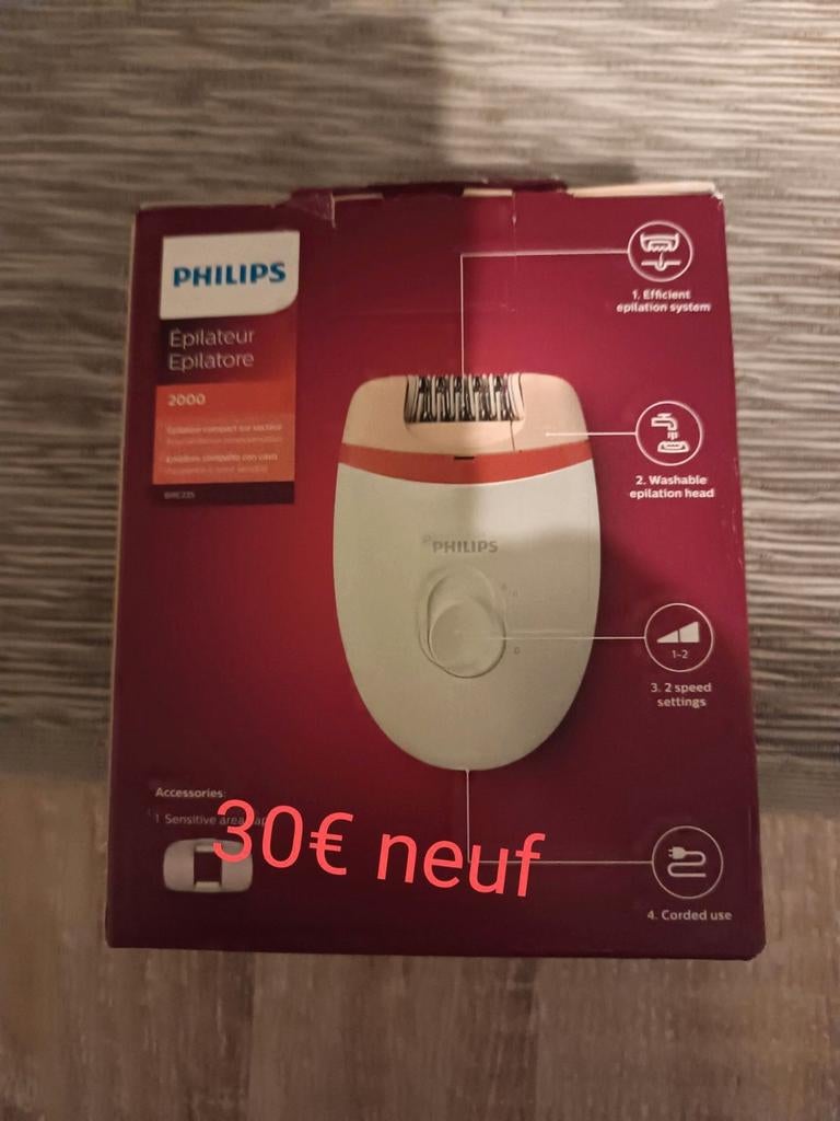 Rasoir électrique neuf femme