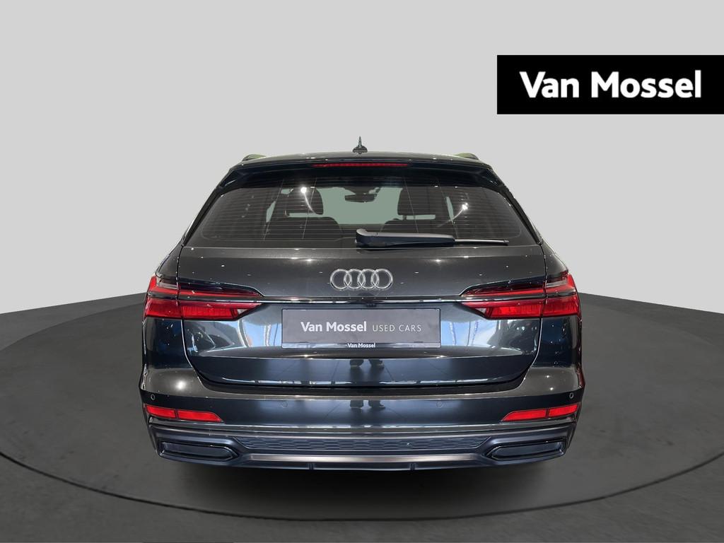 Audi A6 Avant S line TDI 150kW S tronic Lichte vracht - Memo, Auto's, Gebruikt, Zwart, 4 cilinders, 2000 kg