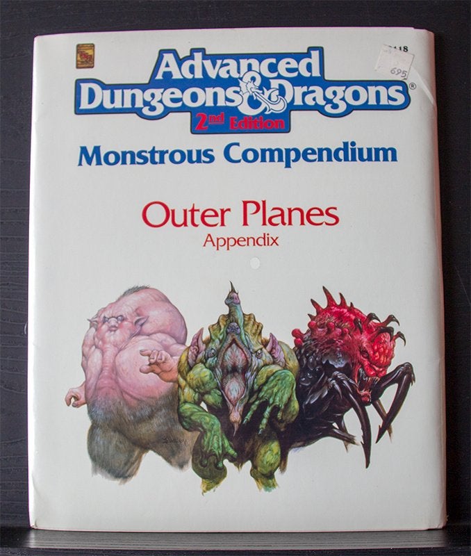 ADD2ndEd-TWO Monstrous Compendiums TSR 1991-92, Enlèvement ou Envoi, Comme neuf, Autres types, Livre ou Catalogue
