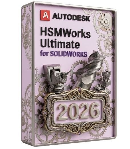 Autodesk HSMWorks Ultimate 2026 voor SOLIDWORKS, Enlèvement, Neuf, Windows